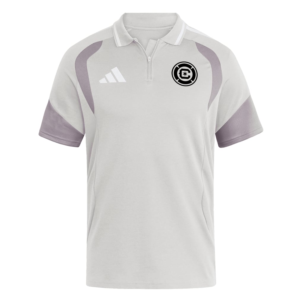 Chicago Fire adidas 2026 Tiro Competition Polo - Silver