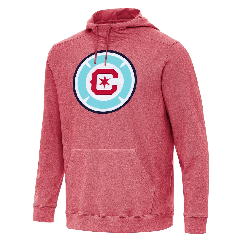 Chicago Fire Antigua Cloud Pullover Hoodie -  Heather Red