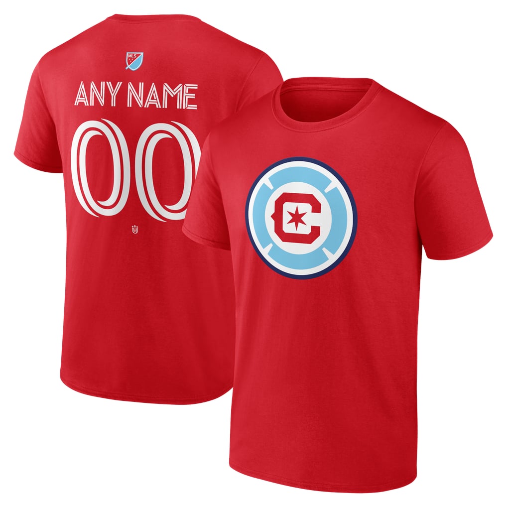 Chicago Fire Big & Tall Team Authentic Custom T-Shirt - Red