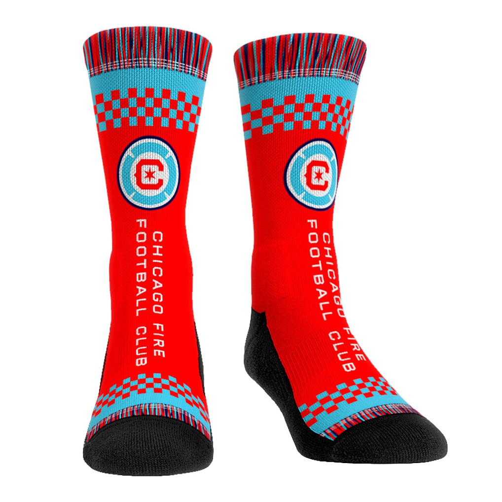 Chicago Fire Rock Em Socks Youth Three-Pack Crew Socks Set
