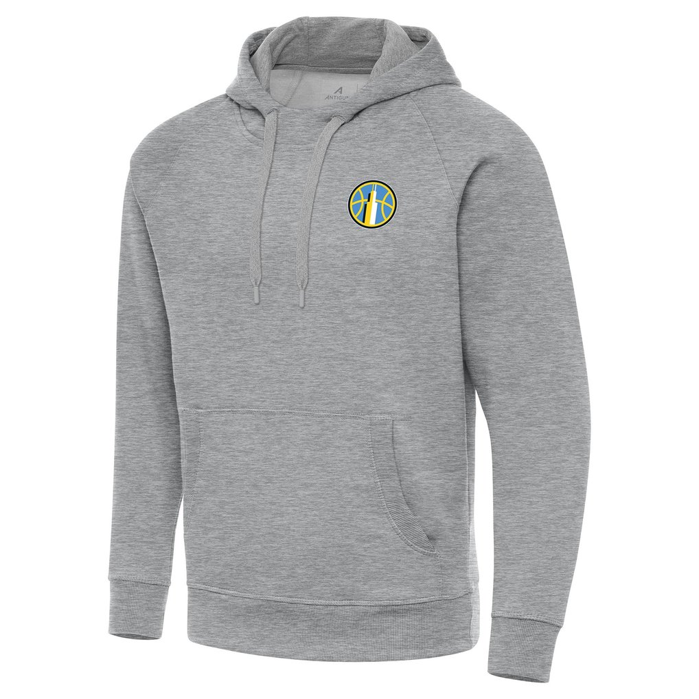 Chicago Sky Antigua Victory Pullover Hoodie - Heather Gray