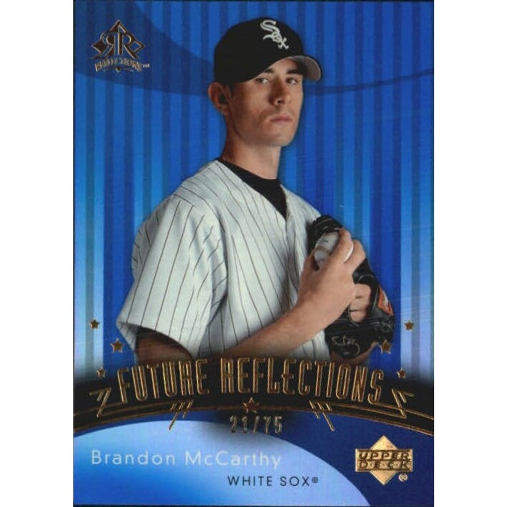 2005 Reflections Blue #206 Brandon McCarthy FR