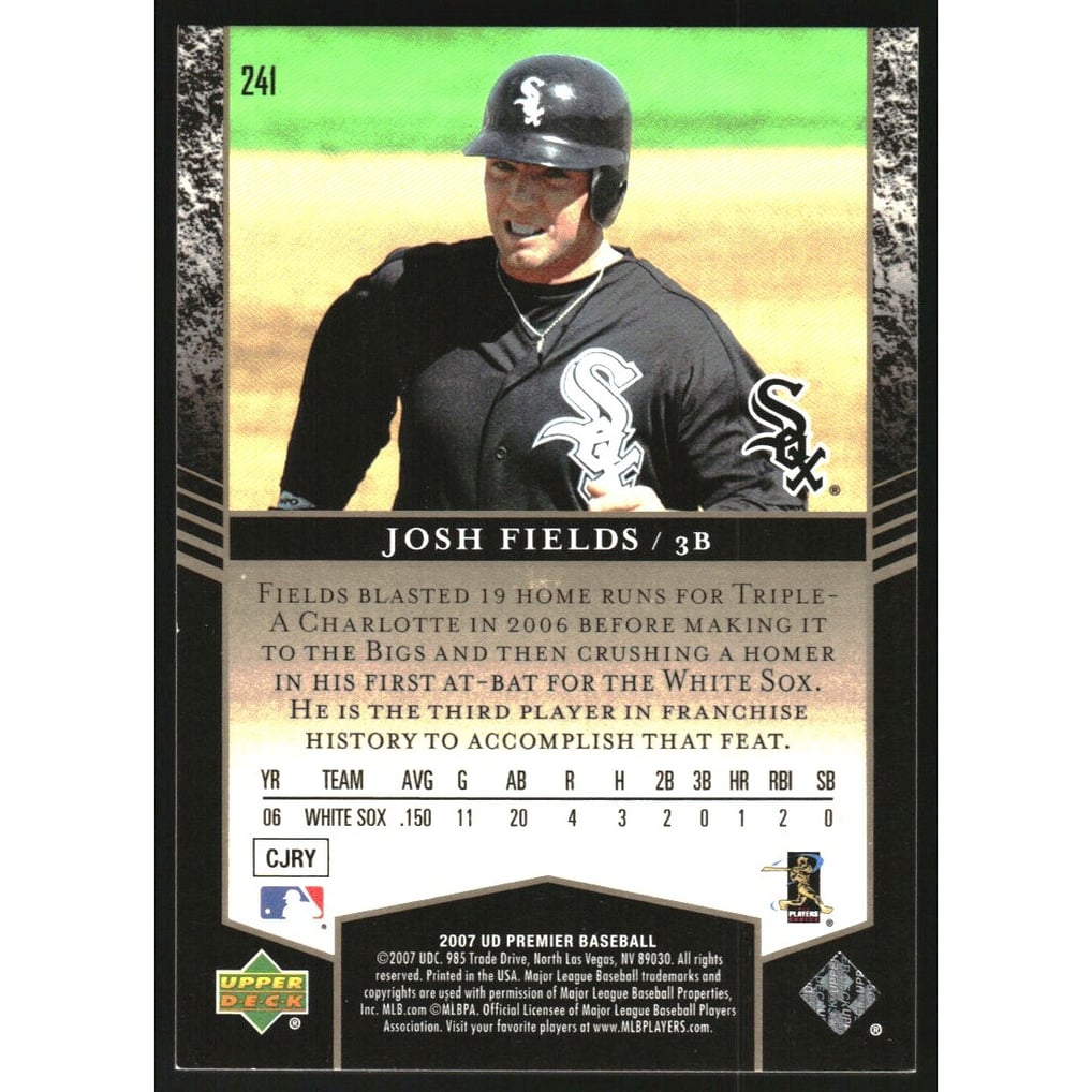 2007 Upper Deck Premier Silver #241 Josh Fields