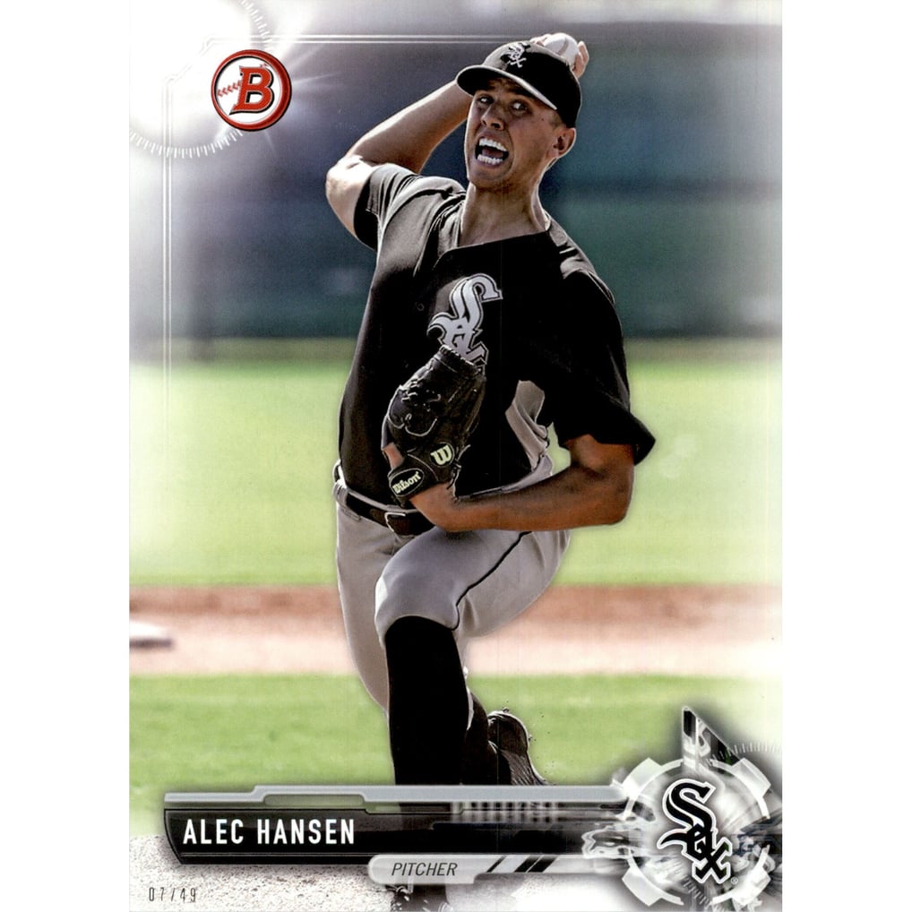 2017 Bowman Draft 5x7 #BD23 Alec Hansen
