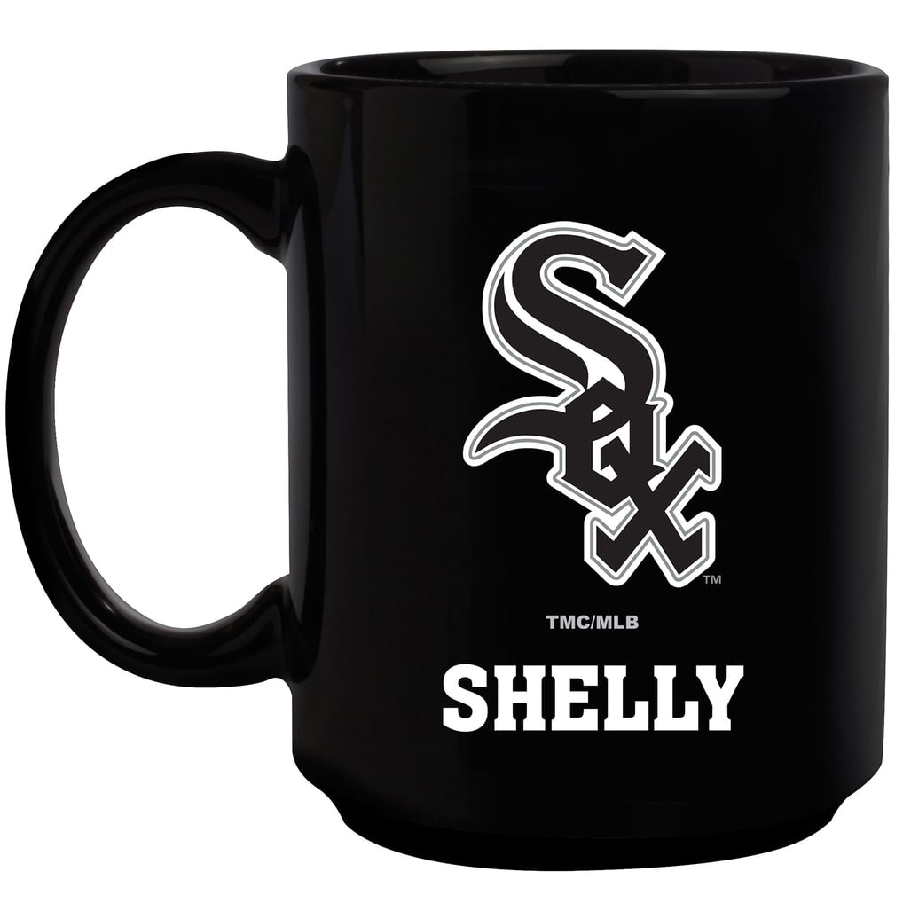 Chicago White Sox 15oz. Personalized Mug - Black