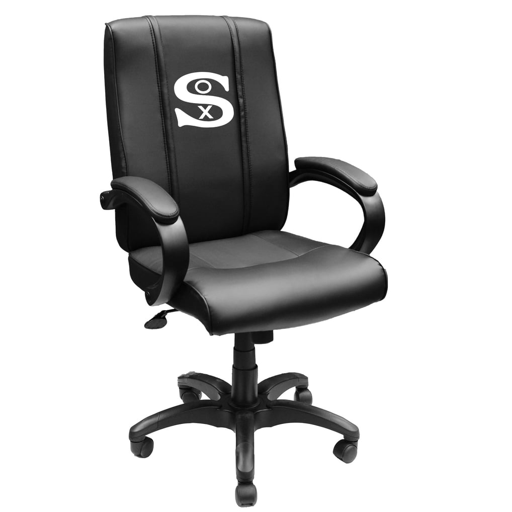 Chicago White Sox Team Logo Office Chair 1000 - Black
