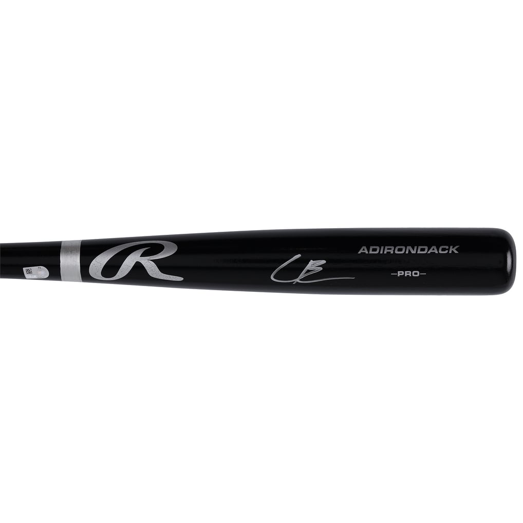 Caleb Bonemer Chicago White Sox Autographed Fanatics Authentic Black Rawlings Pro Bat