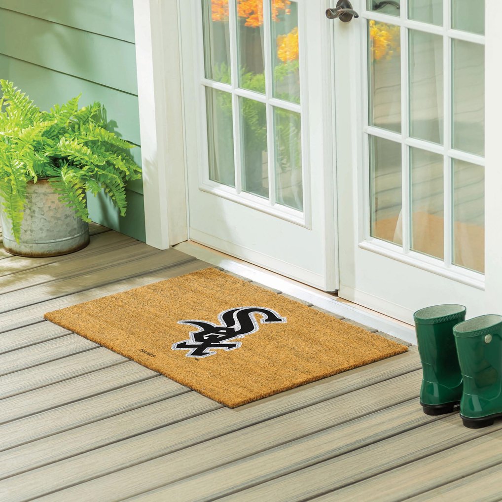 Chicago White Sox 24" x 36" Outdoor Team Logo Coir Mat