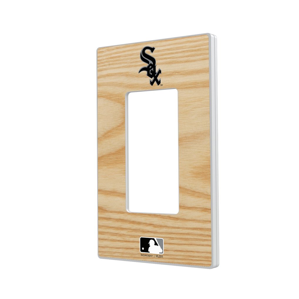 Chicago White Sox Baseball Bat Design Single Rocker Light Switch Plate