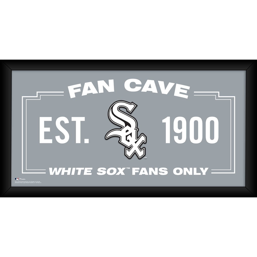 Chicago White Sox Fanatics Authentic Framed 10" x 20" Fan Cave Collage