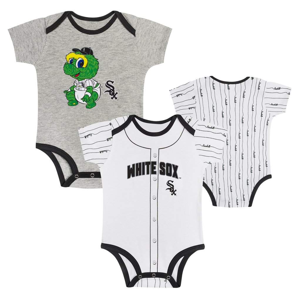 Chicago White Sox Infant Play Ball 2-Pack Bodysuit Set
