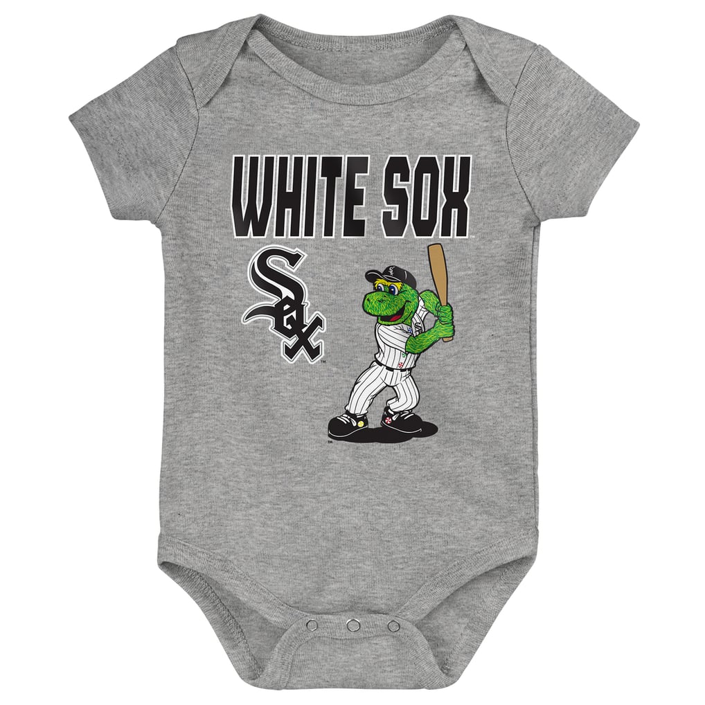 Chicago White Sox Outerstuff Infant Home Plate 3-Piece Bodysuit Set