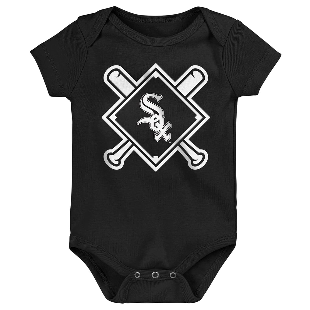 Chicago White Sox Outerstuff Infant Home Plate 3-Piece Bodysuit Set