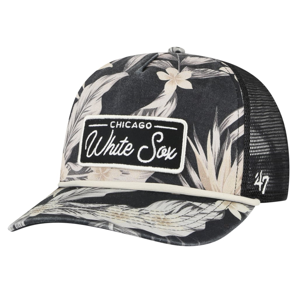 Chicago White Sox '47 Tropicalia Trucker Hitch Adjustable Hat - Black