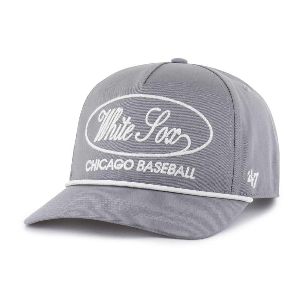 Chicago White Sox '47 Foundational Hitch Adjustable Hat - Gray