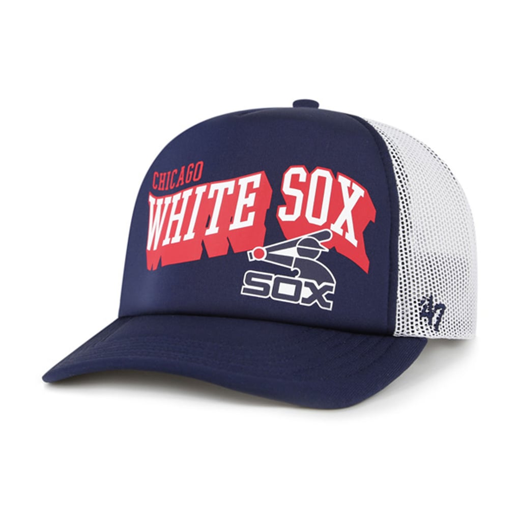 Chicago White Sox '47 Meander Foam Trucker Snapback Hat - Navy