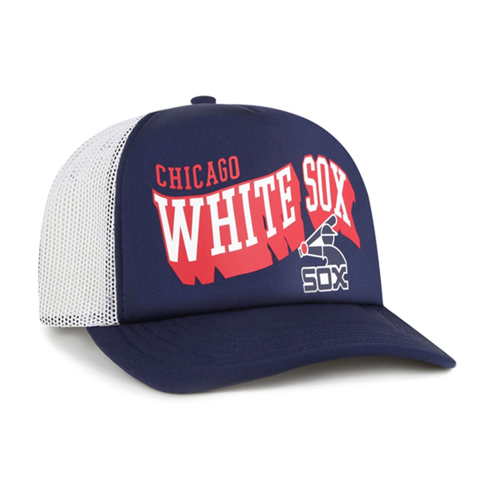 Chicago White Sox '47 Meander Foam Trucker Snapback Hat - Navy