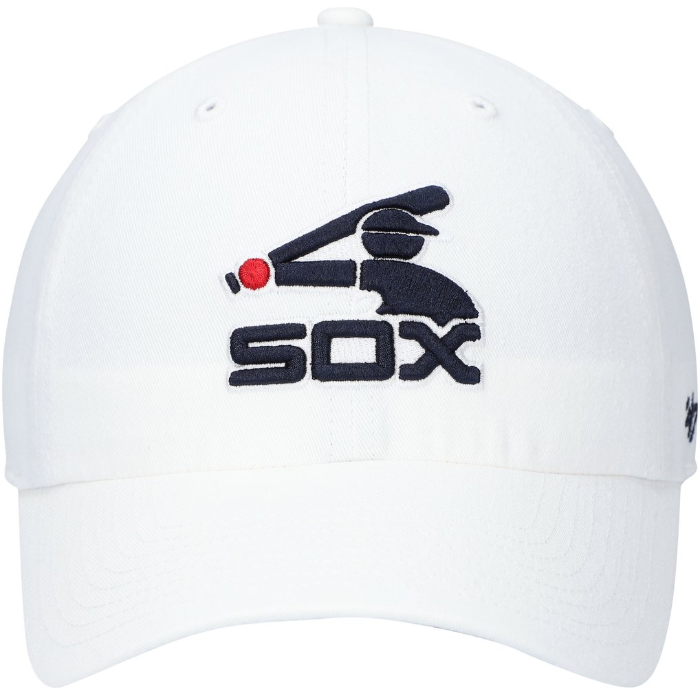 Chicago White Sox '47 1976 Logo Cooperstown Collection Clean Up Adjustable Hat - White