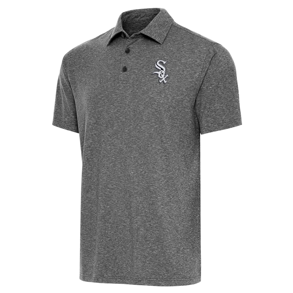  Chicago White Sox Antigua Par Polo - Heather Black