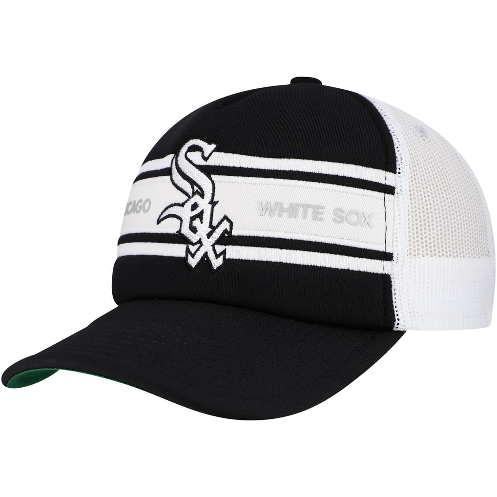  Chicago White Sox Sideline Trucker Adjustable Hat - Black