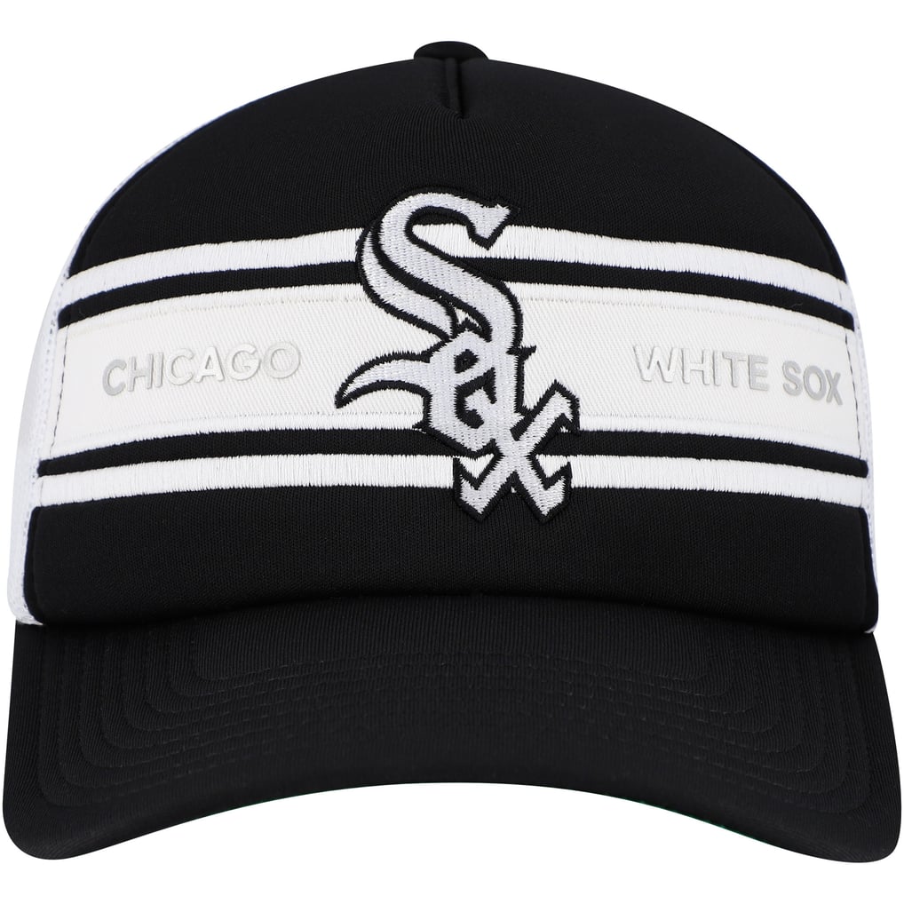  Chicago White Sox Sideline Trucker Adjustable Hat - Black