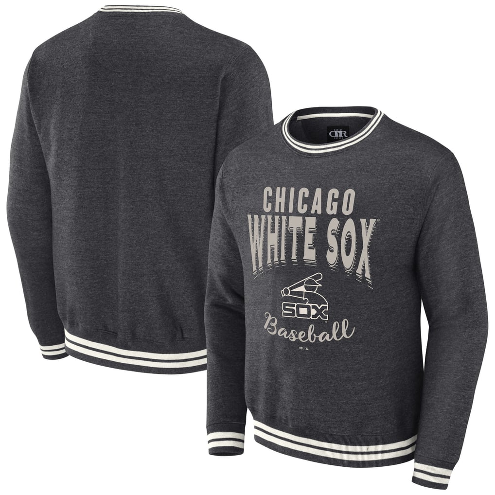  Chicago White Sox Darius Rucker Collection by Fanatics Vintage Pullover Sweatshirt - Heather Charcoal