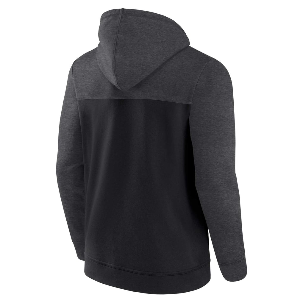 Chicago White Sox Fanatics Offensive Line Up Lightweight Full-Zip Hoodie - Black
