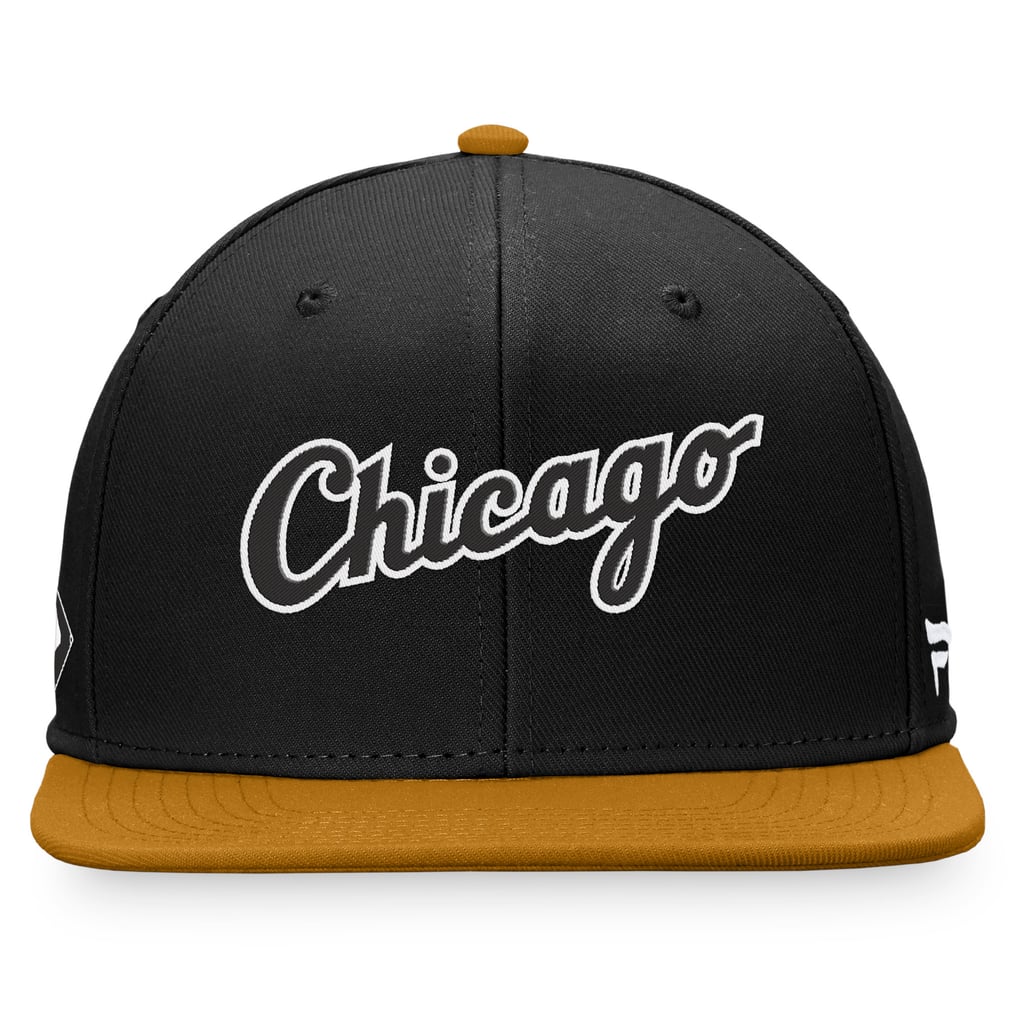 Chicago White Sox Fanatics Fitted Hat - Black/Khaki