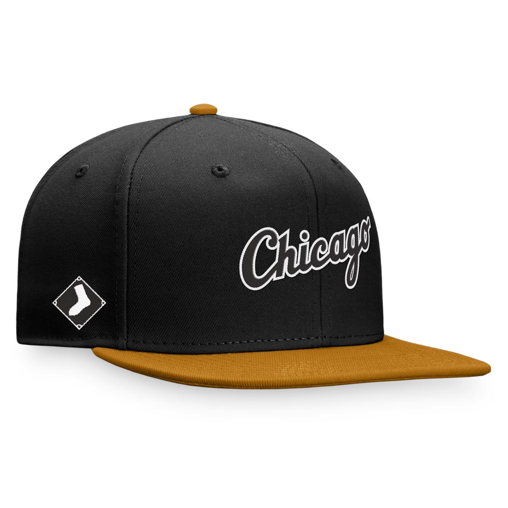 Chicago White Sox Fanatics Fitted Hat - Black/Khaki