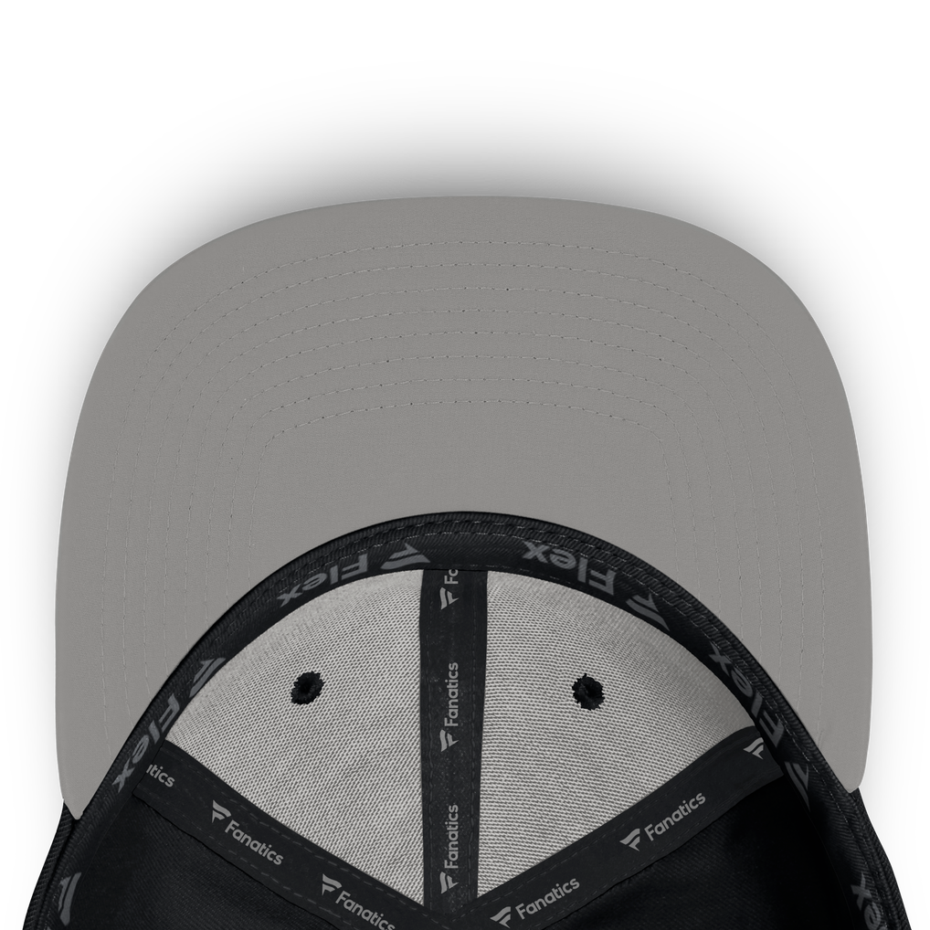 Chicago White Sox Fanatics Jammed Structured Flex Hat - Black/White
