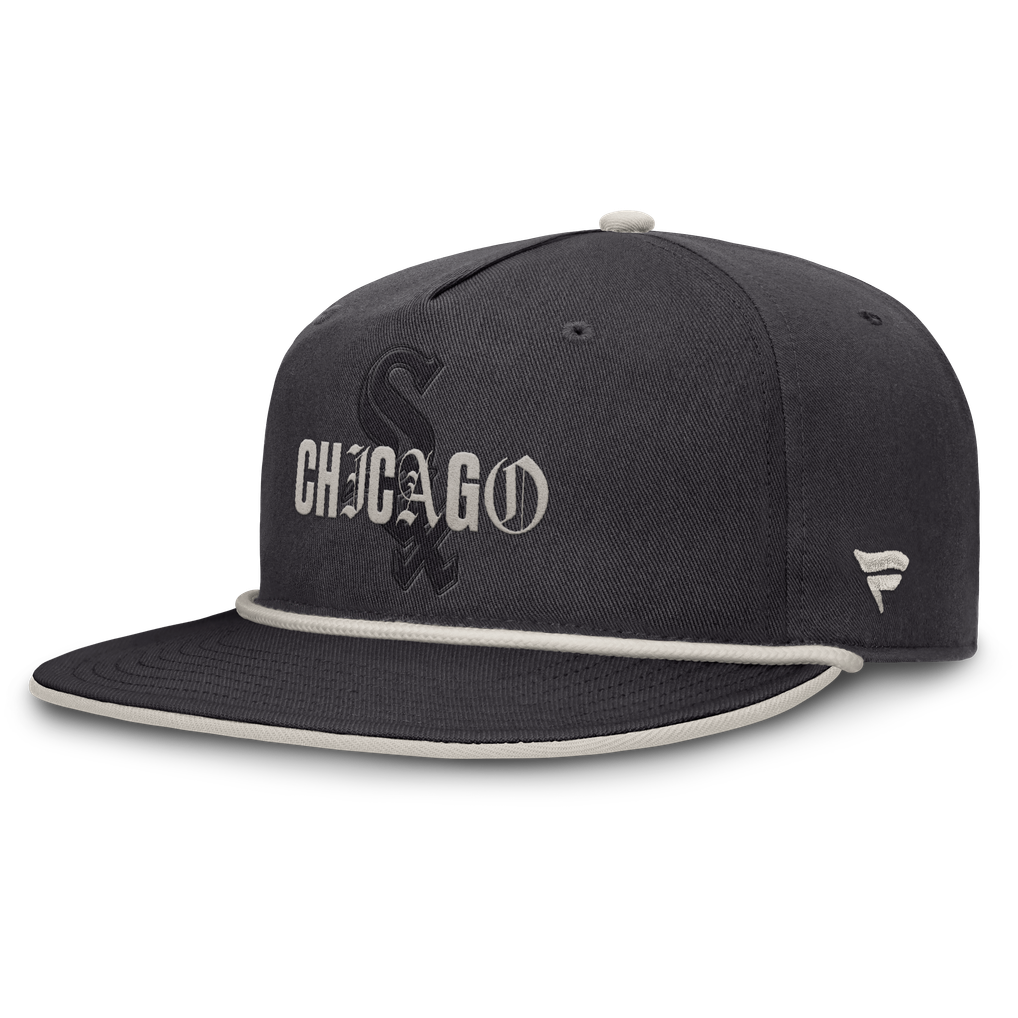 Chicago White Sox Fanatics Gapper Snapback Hat - Graphite