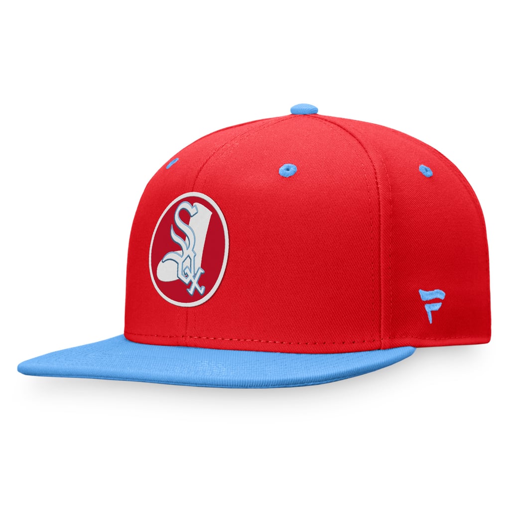 Chicago White Sox Fanatics Cooperstown Collection Two-Tone Fitted Hat - Red/Light Blue