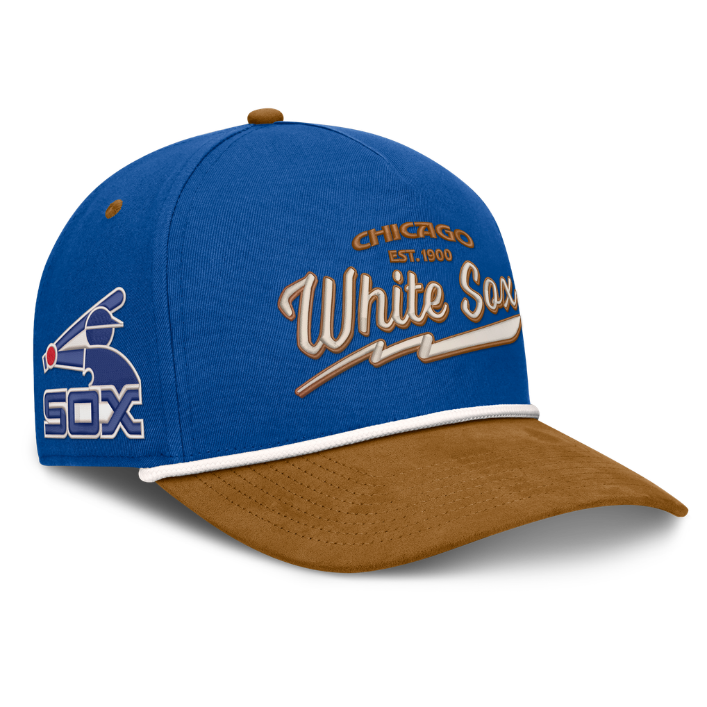 Chicago White Sox Fanatics Heritage Concourse A-Frame Adjustable Hat - Royal