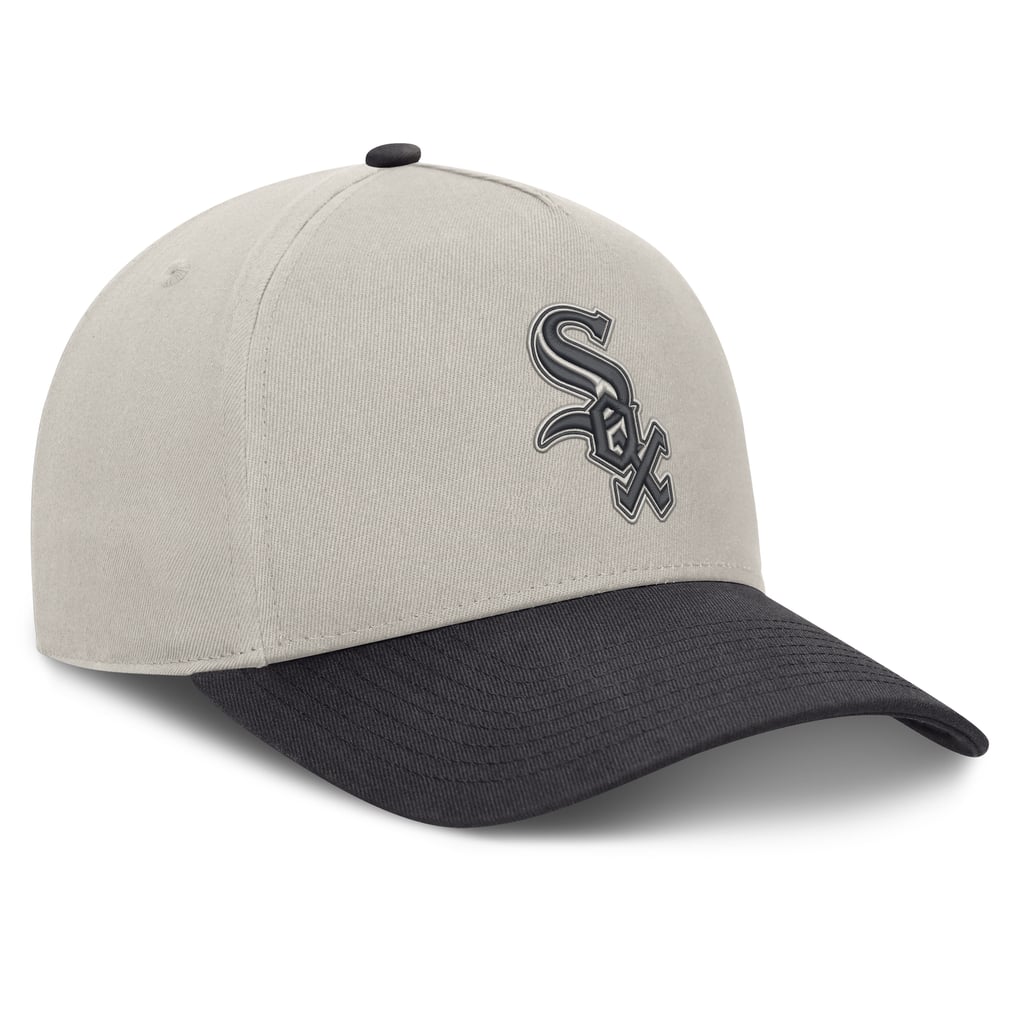 Chicago White Sox Fanatics Wonder A-Frame Adjustable Hat - Stone/Graphite