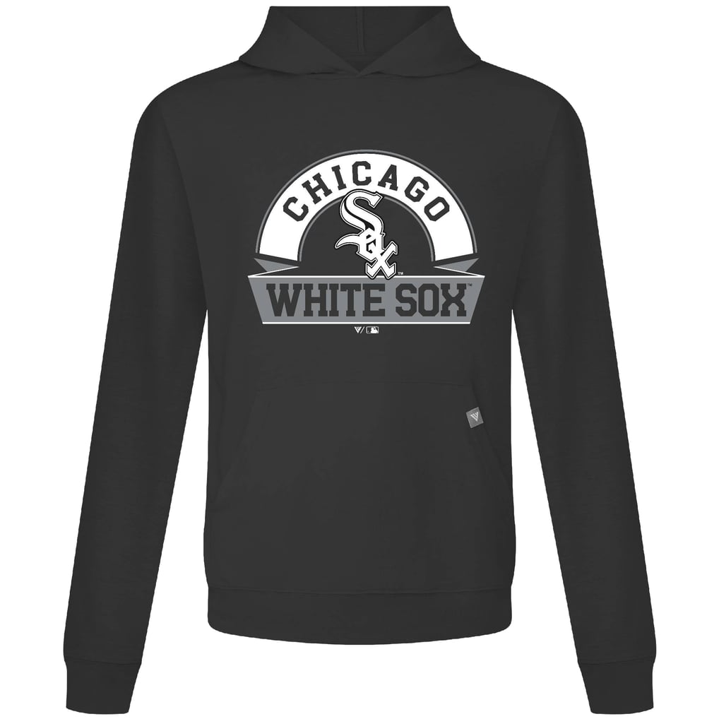 Chicago White Sox Levelwear Relay Banner Arch Pullover Hoodie - Black
