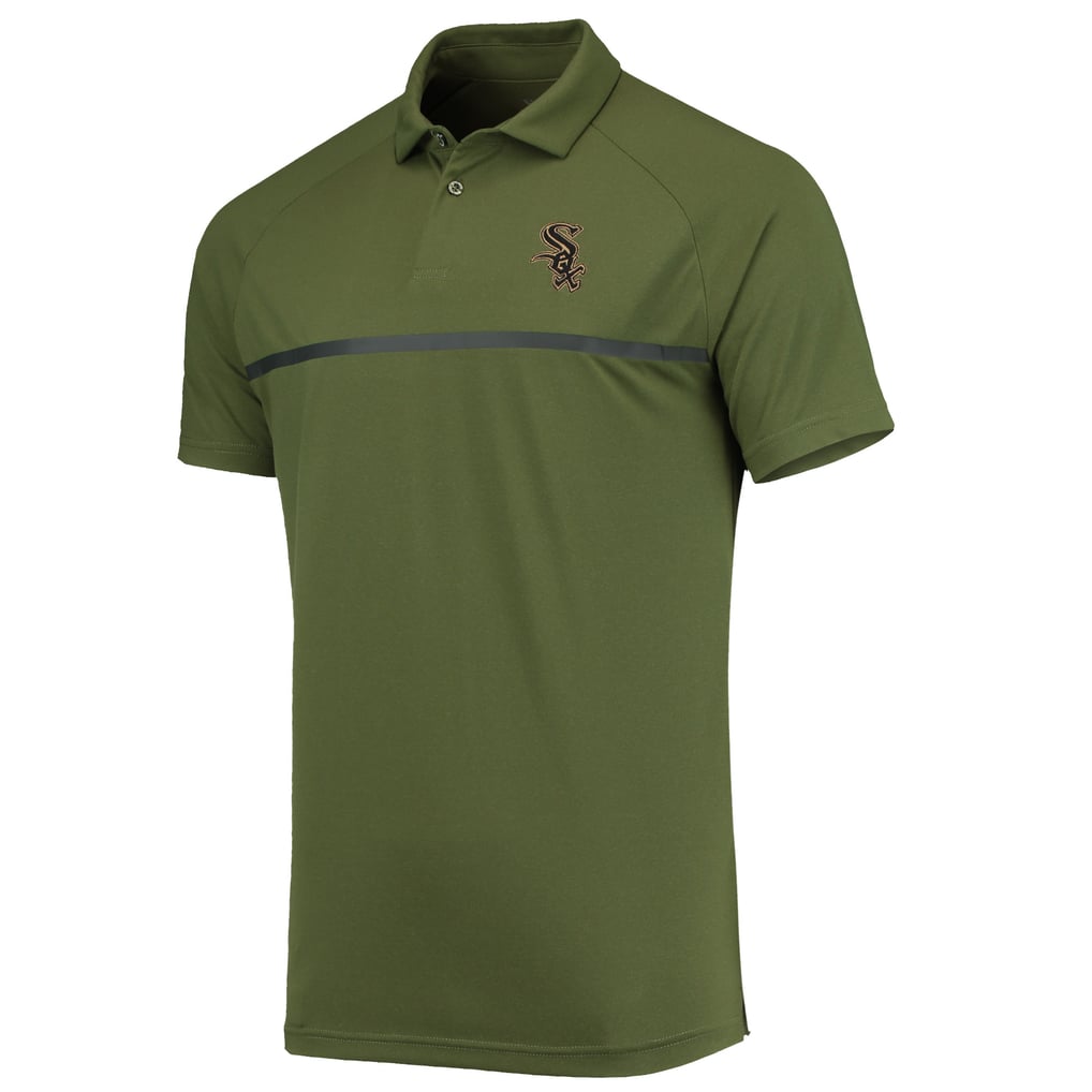Chicago White Sox Levelwear Delta Sector Raglan Polo - Olive