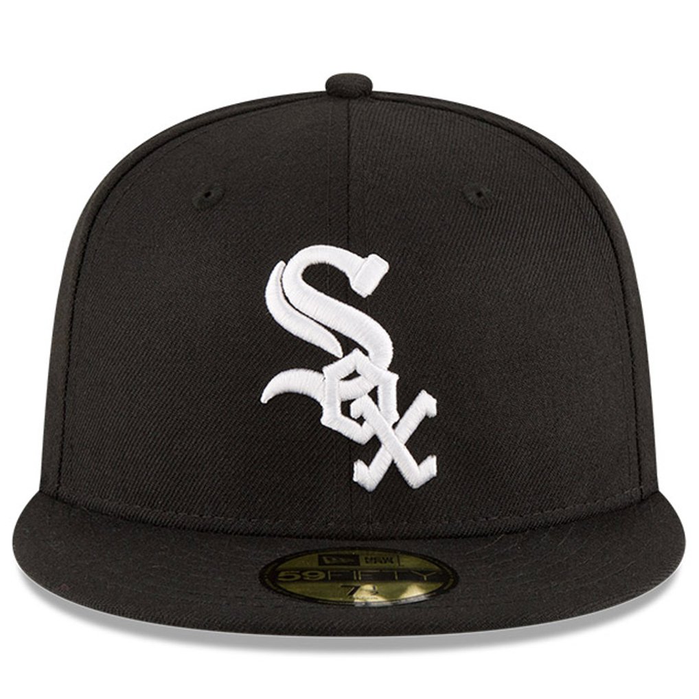 Chicago White Sox New Era 2005 World Series Wool 59FIFTY Fitted Hat - Black