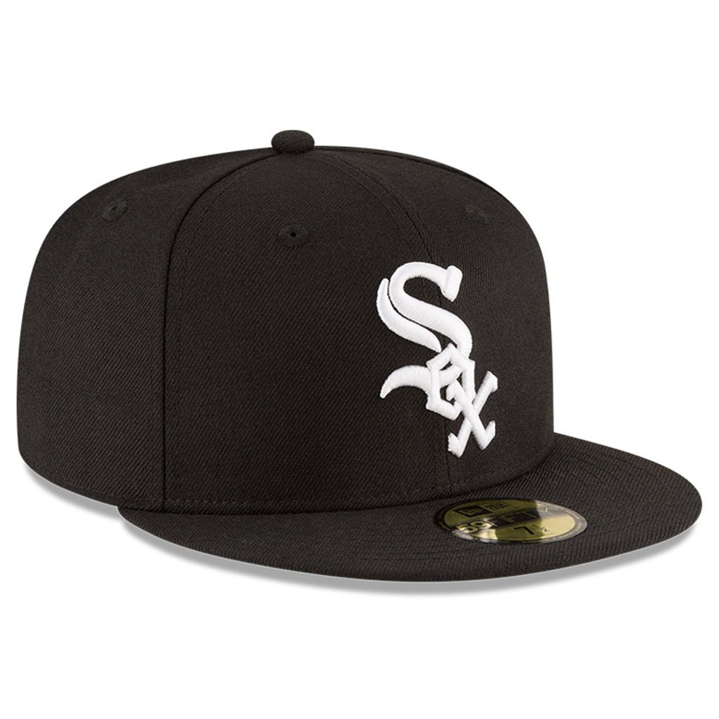Chicago White Sox New Era 2005 World Series Wool 59FIFTY Fitted Hat - Black