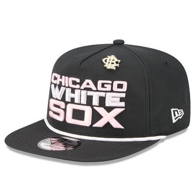  Chicago White Sox New Era 2025 Big League Chew Golfer Snapback Hat - Black