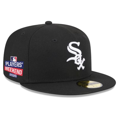 Chicago White Sox New Era 2026 Players' Weekend Authentic Collection 59FIFTY Fitted Hat - Black