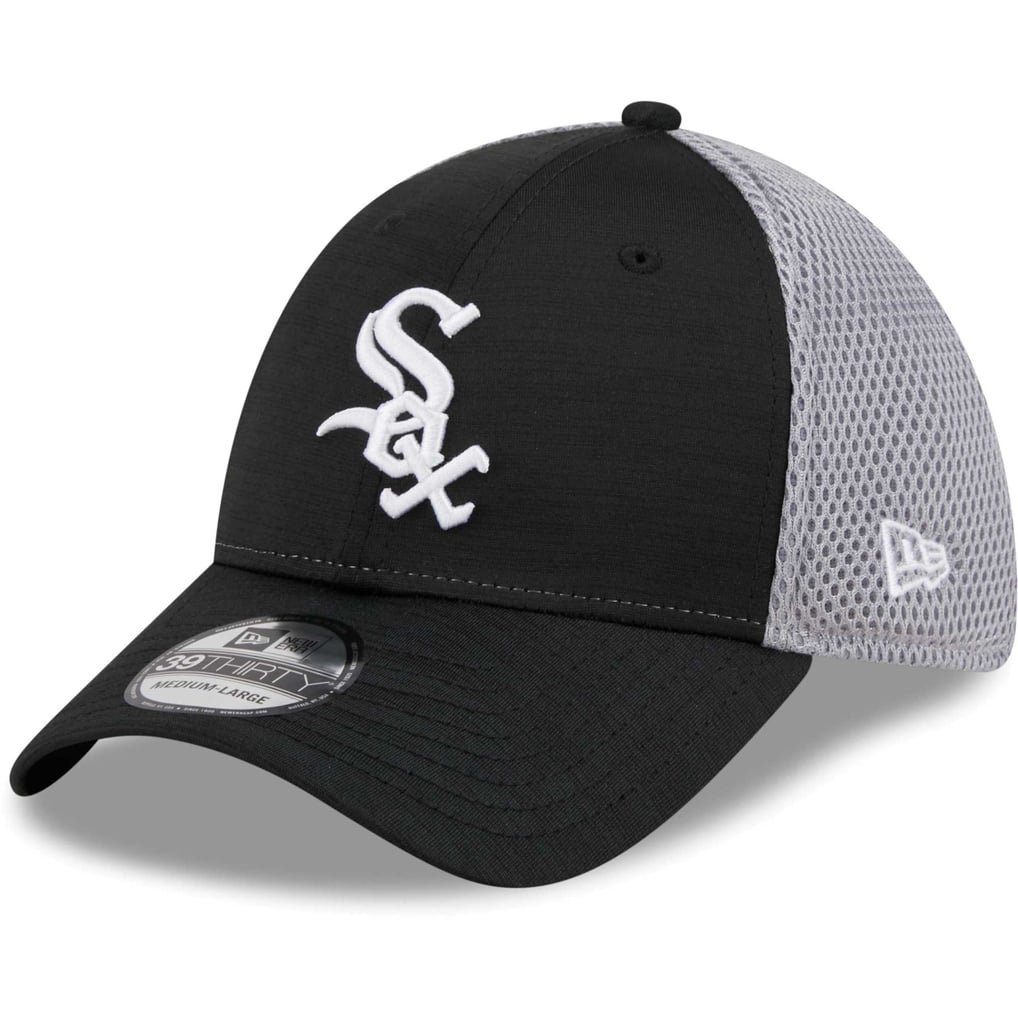 Chicago White Sox New Era Neo 39THIRTY Flex Hat - Black
