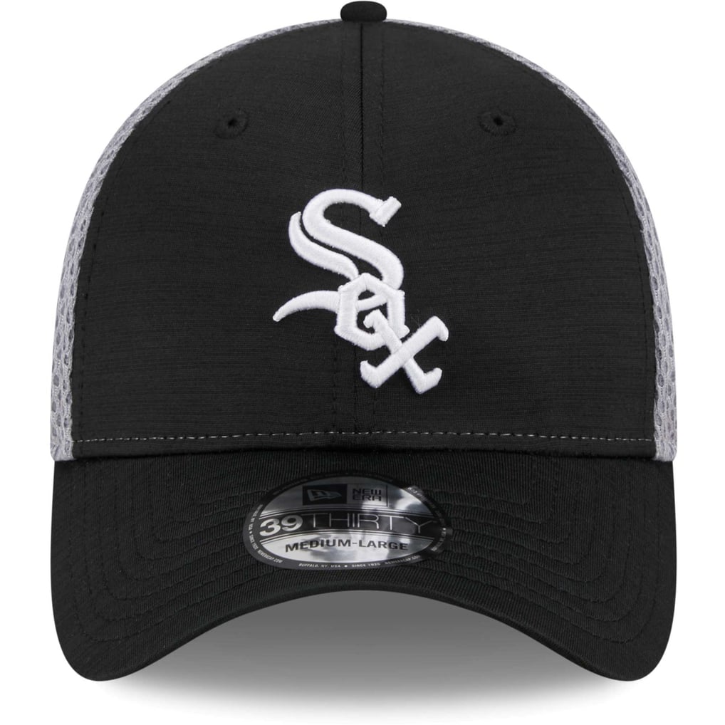 Chicago White Sox New Era Neo 39THIRTY Flex Hat - Black