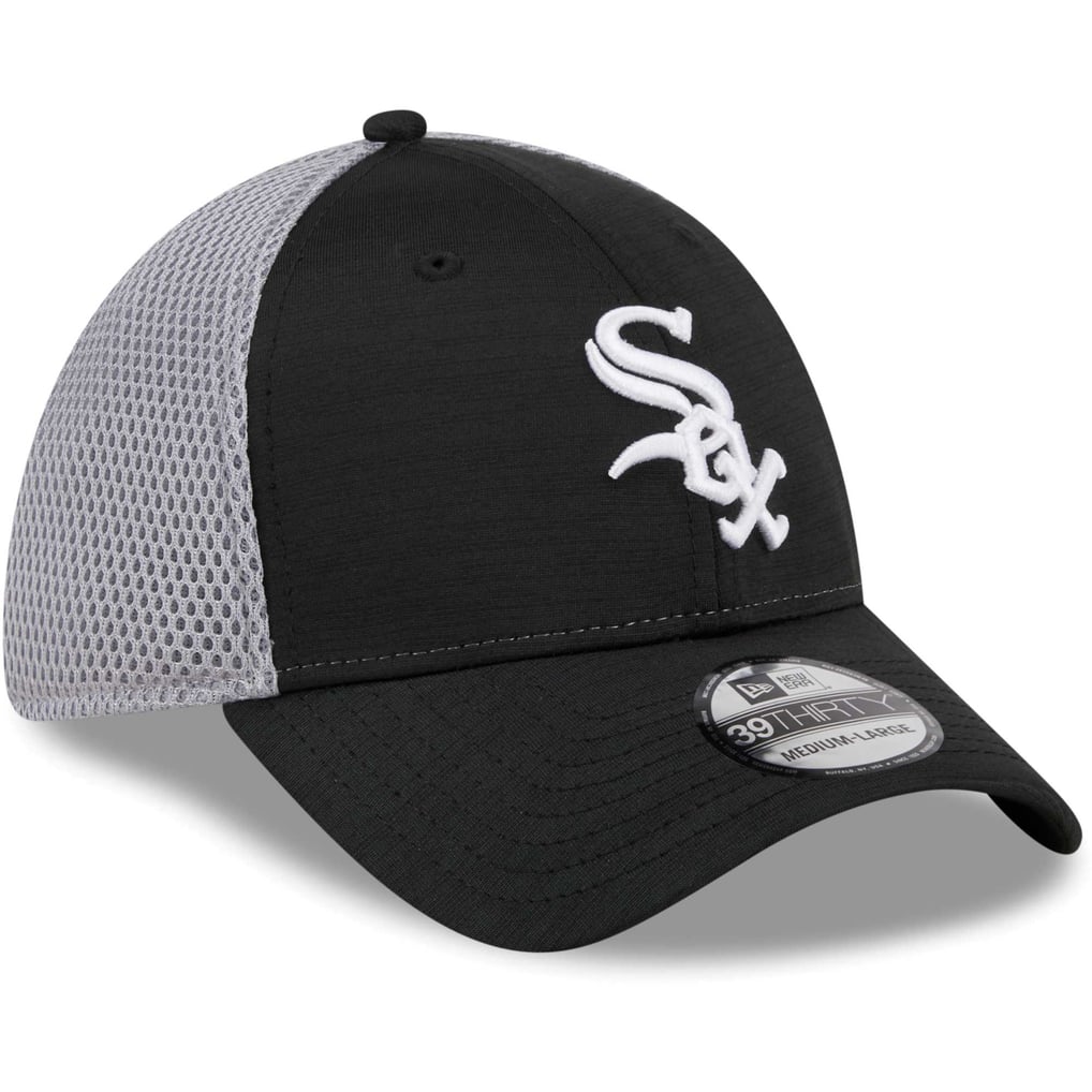 Chicago White Sox New Era Neo 39THIRTY Flex Hat - Black