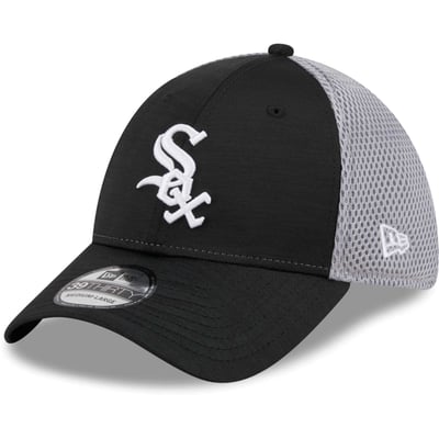 Chicago White Sox New Era Neo 39THIRTY Flex Hat - Black