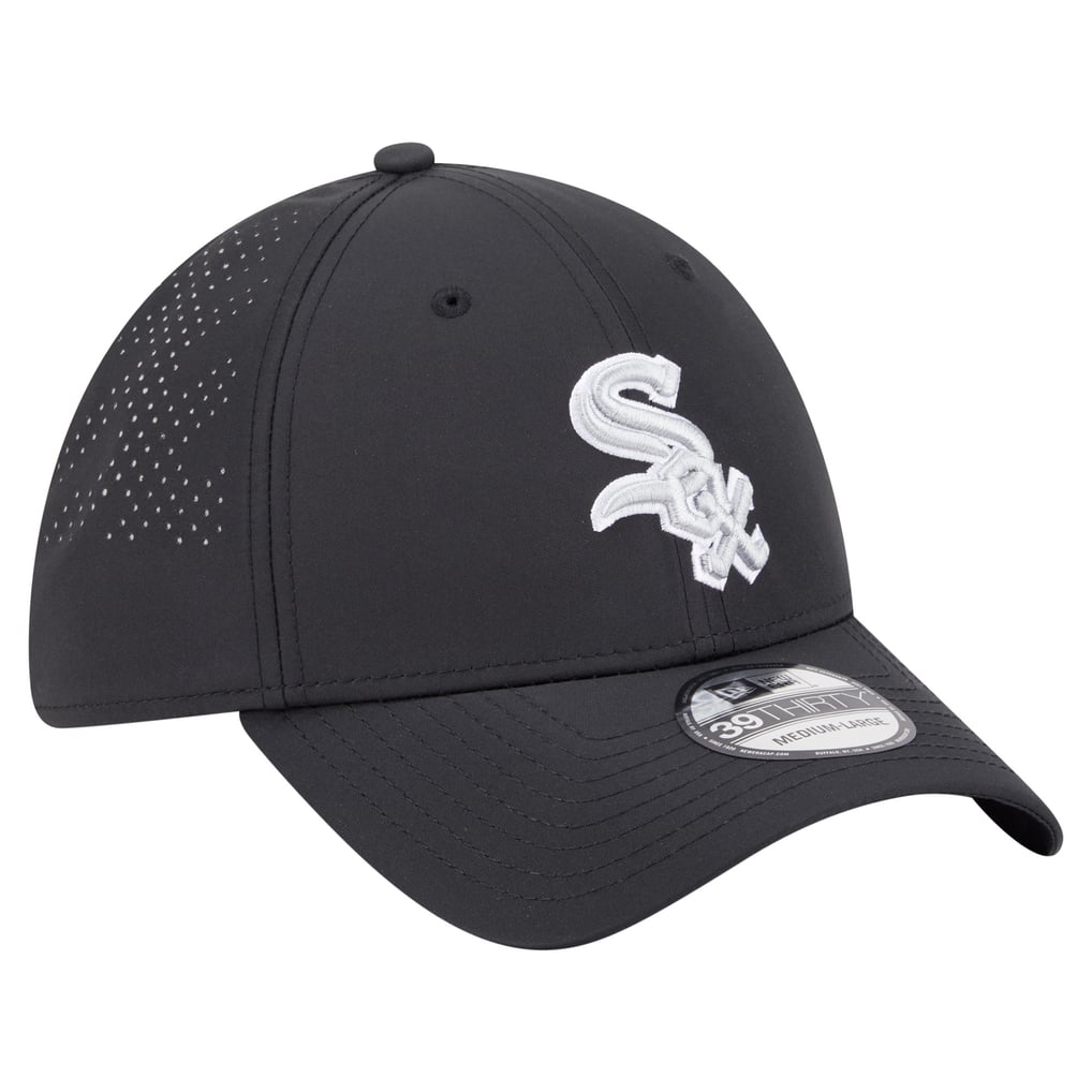  Chicago White Sox New Era Night 39THIRTY Flex Hat - Black