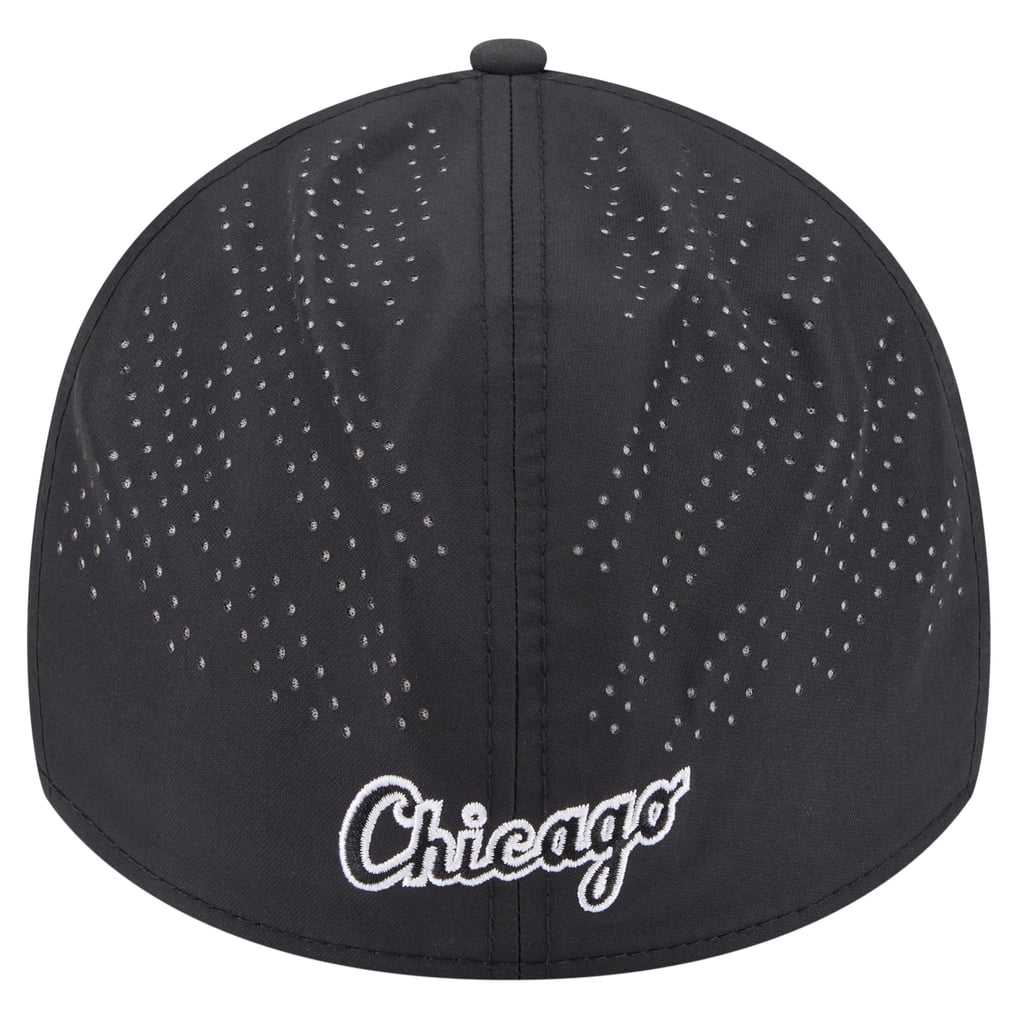  Chicago White Sox New Era Night 39THIRTY Flex Hat - Black