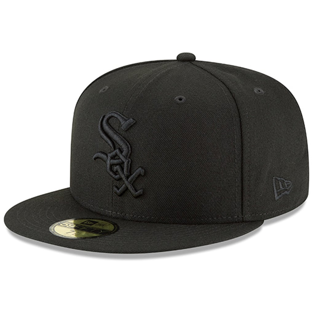 Chicago White Sox New Era Primary Logo Basic 59FIFTY Fitted Hat - Black