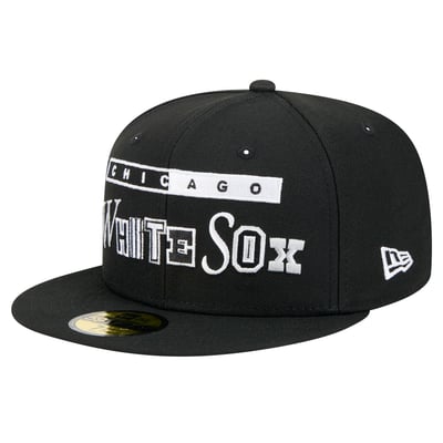 Chicago White Sox New Era Ransom 59FIFTY Fitted Hat - Black