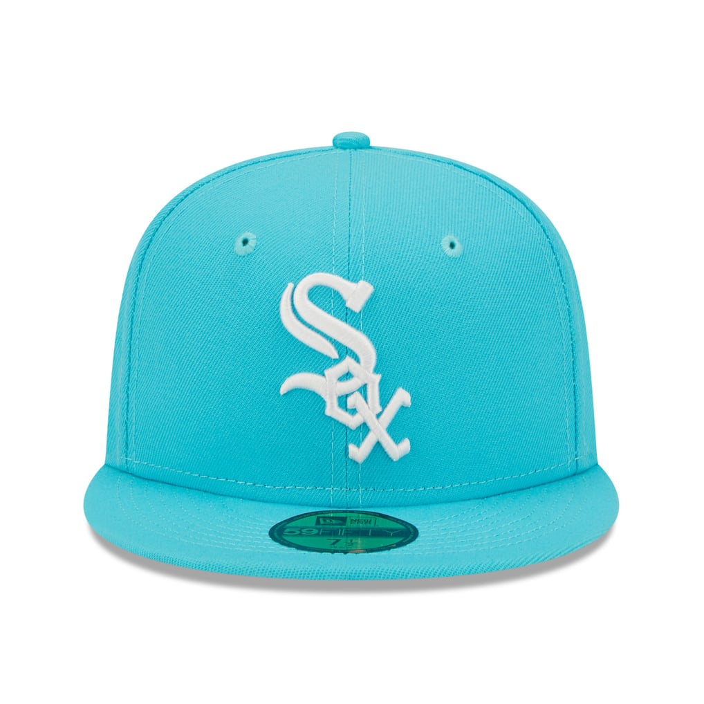 Chicago White Sox New Era Vice Highlighter Logo 59FIFTY Fitted Hat - Blue 