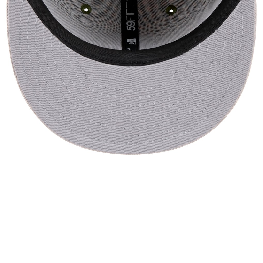 Chicago White Sox New Era Houndstooth 59FIFTY Fitted Hat - Brown